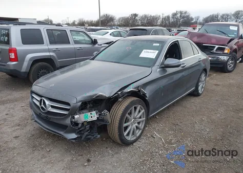 2018 Mercedes-Benz C 300 из США, поврежденный, VIN WDDWF4JB2JR312551